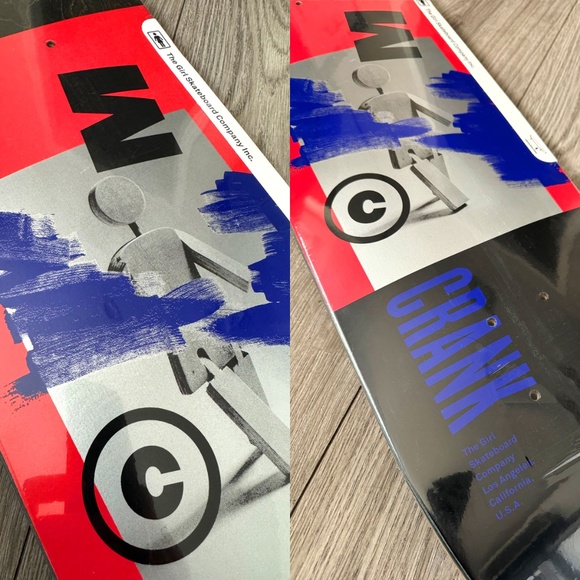 Girl Skateboards Rick McCrank Contemporary OG Series 8.37" Sealed Deck Rare NWT! - Picture 1 of 12